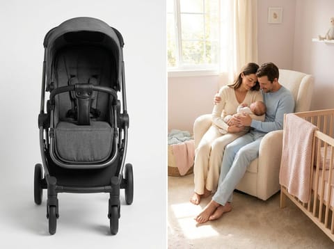 Joie Litetrax zusammenklappen: Anleitung mit Bildern