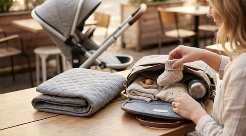 Kinderwagen Unterlage: Was kommt rein?
