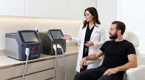Alexandrit-Laser oder Diodenlaser: Welcher ist der richtige?