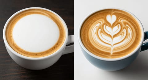 Cappuccino vs. Flat White: Der ultimative Vergleich