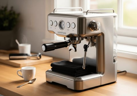 Die 5-Minuten-Reinigung: Dein täglicher Workflow für eine saubere Kaffeestation