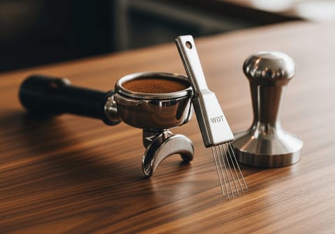 Espresso Puck Prep: WDT, Distribution und Tamping richtig kombinieren