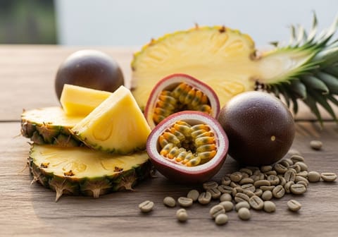 Exotische Fermentationen: Ananas- & Maracuja-Co-Fermentation revolutioniert den Kaffeegeschmack