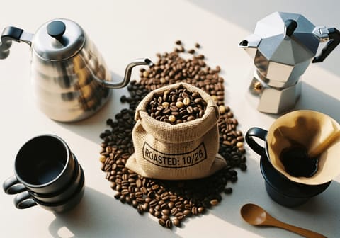 Frisch gerösteter Kaffee online kaufen: Warum das Röstdatum alles entscheidet