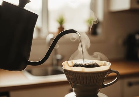 Hario V60 meistern: Bloom, Gießtechnik und die ideale Wassertemperatur