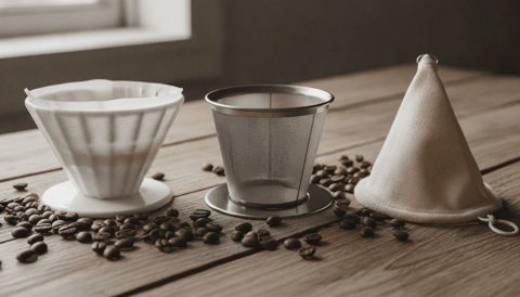 Kaffeefilter im Vergleich: Papier, Stoff, Metall, welcher ist der beste für dein Aroma?