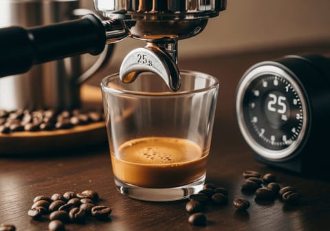 Die perfekte Espresso-Extraktion: Warum 25 Sekunden über Dein Glück entscheiden