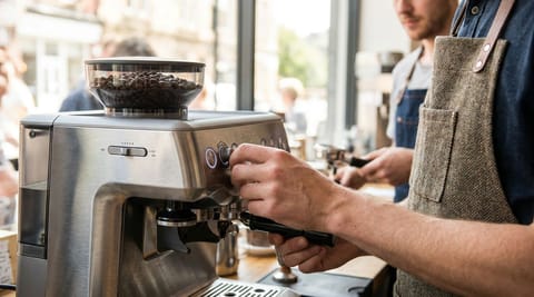Sage Barista Express Mahlgrad einstellen