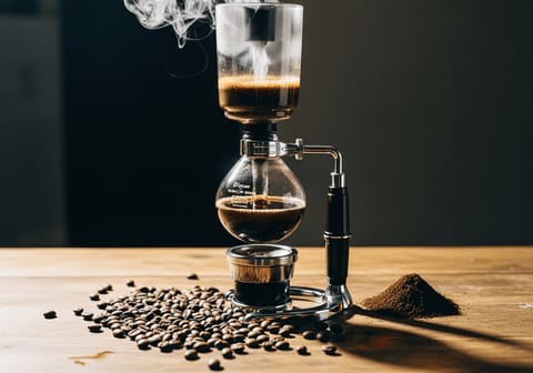 Siphon Coffee: Das visuell beeindruckende Brühritual für ein mildes Aroma