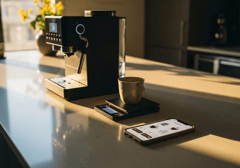 Smarte Kaffeezubereitung: App-gesteuerte Maschinen und Gadgets für den modernen Heimbarista