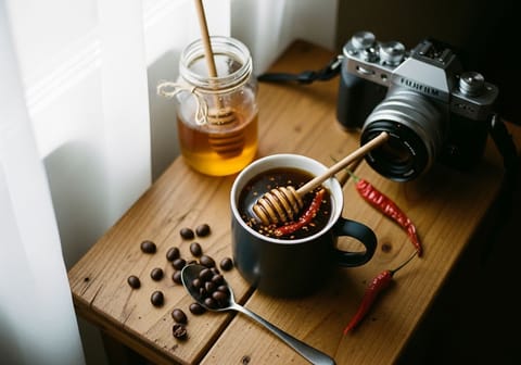 Swizy Coffee Rezepte: Süß-scharfe Kreationen mit Chili und Honig für den besonderen Kaffee-Kick
