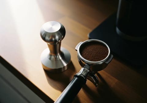 Tamper und Tampermatte: Kleine Helfer für große Espresso-Momente