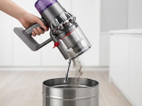 Dyson V10 Staubbehälter entleeren: Eine Anleitung