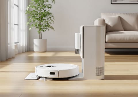 Roborock QV 35S-Set Saugroboter mit Wischfunktion