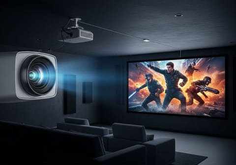 Beamer richtig aufstellen: Optimales Bild für dein Heimkino