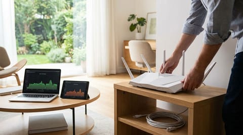 FRITZ!Box 7590 WLAN Reichweite optimieren