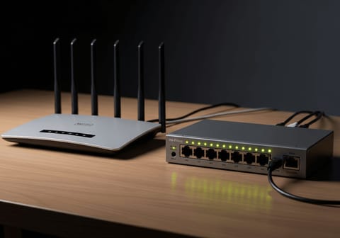 Router vs. Switch: Wann brauchst du was?