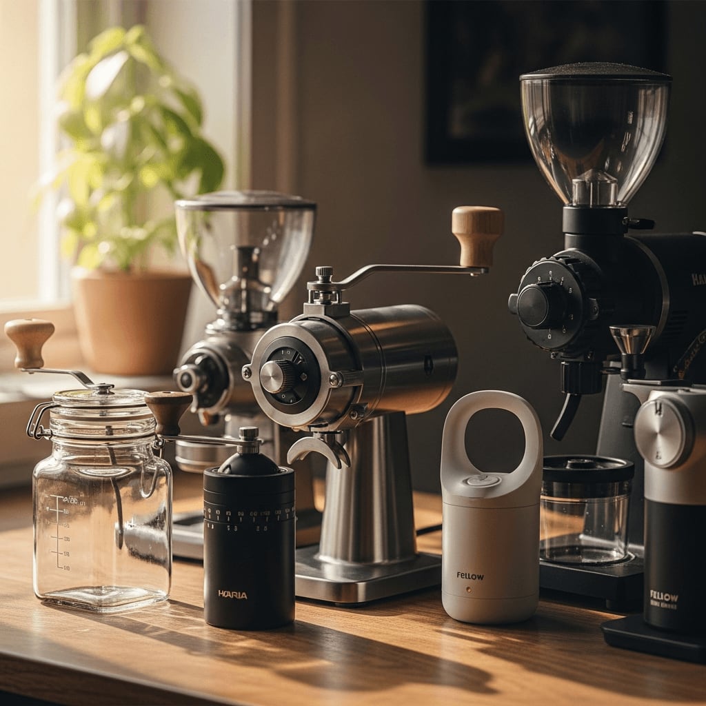 Kaffeemühlen im Vergleich 1/3