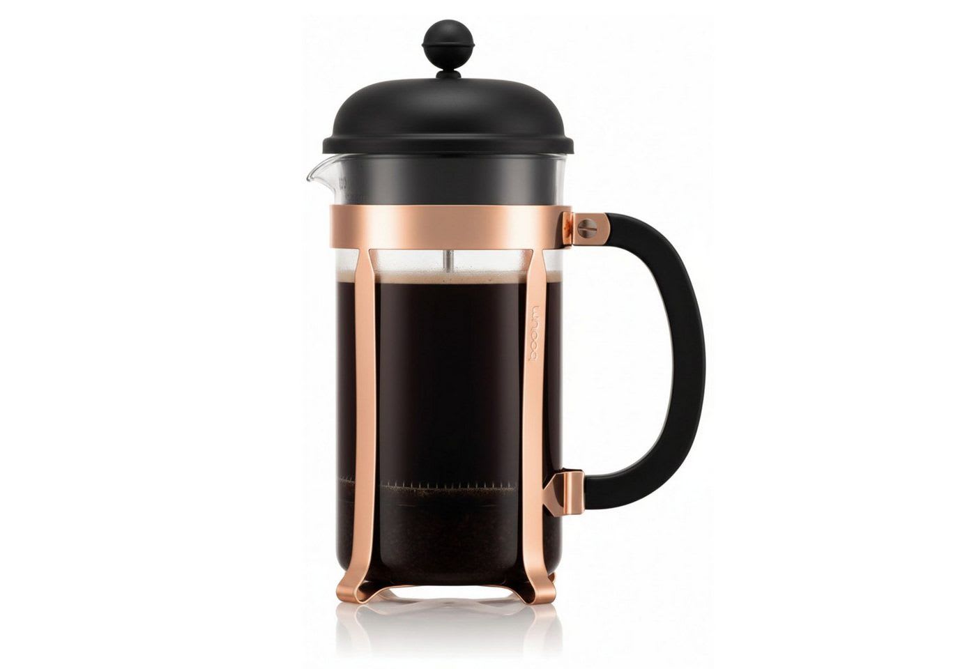 Bodum Kochbesteckhalter Bodum Caffettiera French Press System Kaffeebereiter 1,0l Kupfer