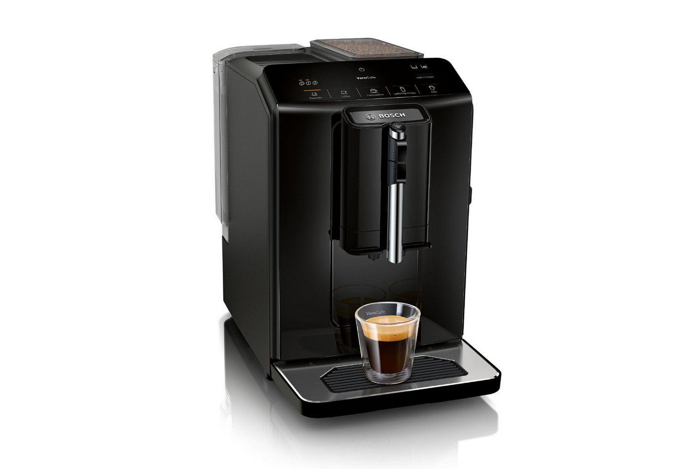 BOSCH Serie 2 Kaffeevollautomat VeroCafe Klavierlack schwarz