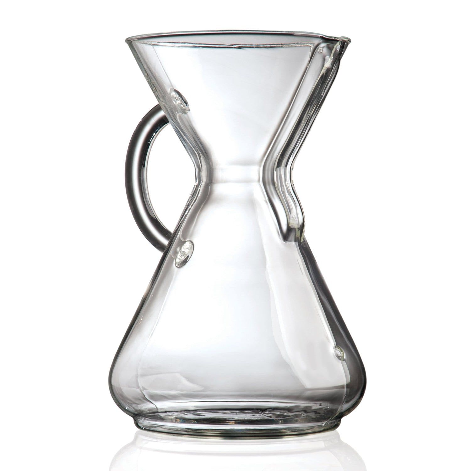 Chemex-Kaffeekaraffe mit Glasgriff Für bis zu 10 Tassen