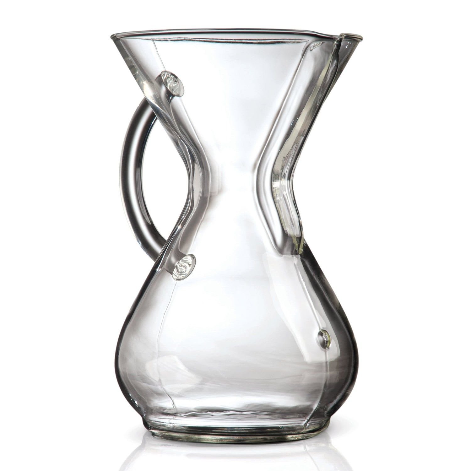 Chemex-Kaffeekaraffe mit Glasgriff Für bis zu 6 Tassen