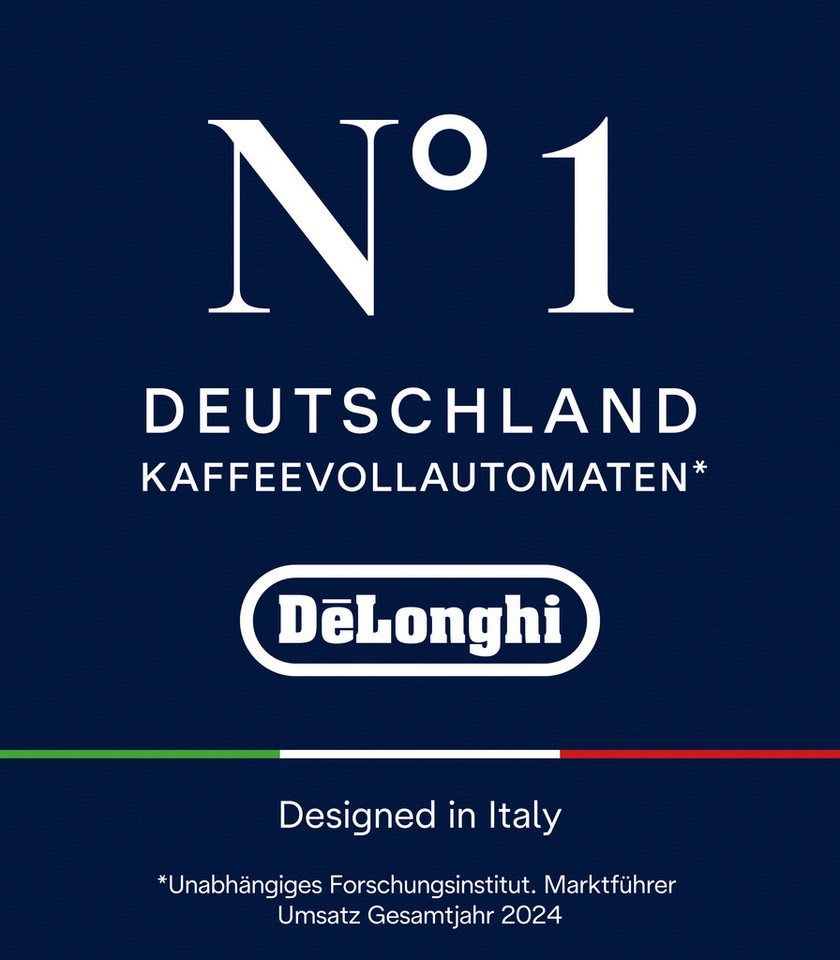 De'Longhi Kaffeevollautomat Magnifica S ECAM21.118.W - Milchaufschäumdüse für Cappuccino, Weiß, Einfache Bedienung, automatische Reinigung, Kegelmahlwerk (13-stufig)