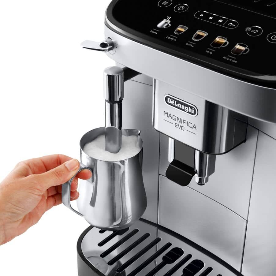 De'Longhi Magnifica Evo Silver Black ECAM292.33.SB Silber