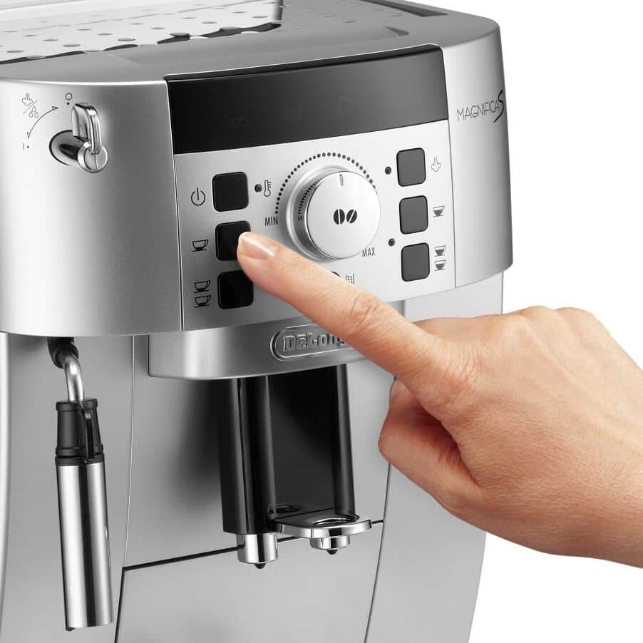 De'Longhi Magnifica S Silver Black ECAM22.110.SB Silber