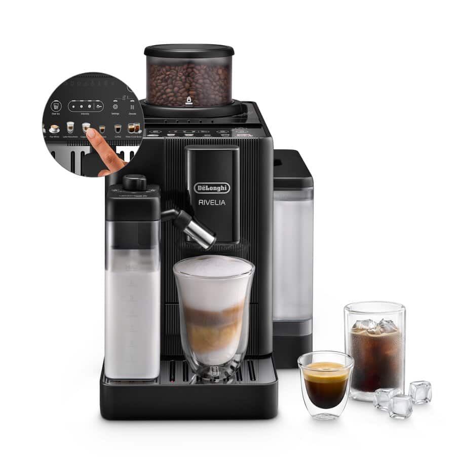 De'Longhi Rivelia Start Onyx Black EXAM420.55.BXL Schwarz