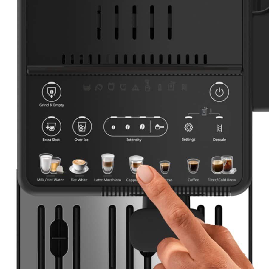 De'Longhi Rivelia Start Onyx Black EXAM420.55.BXL Schwarz