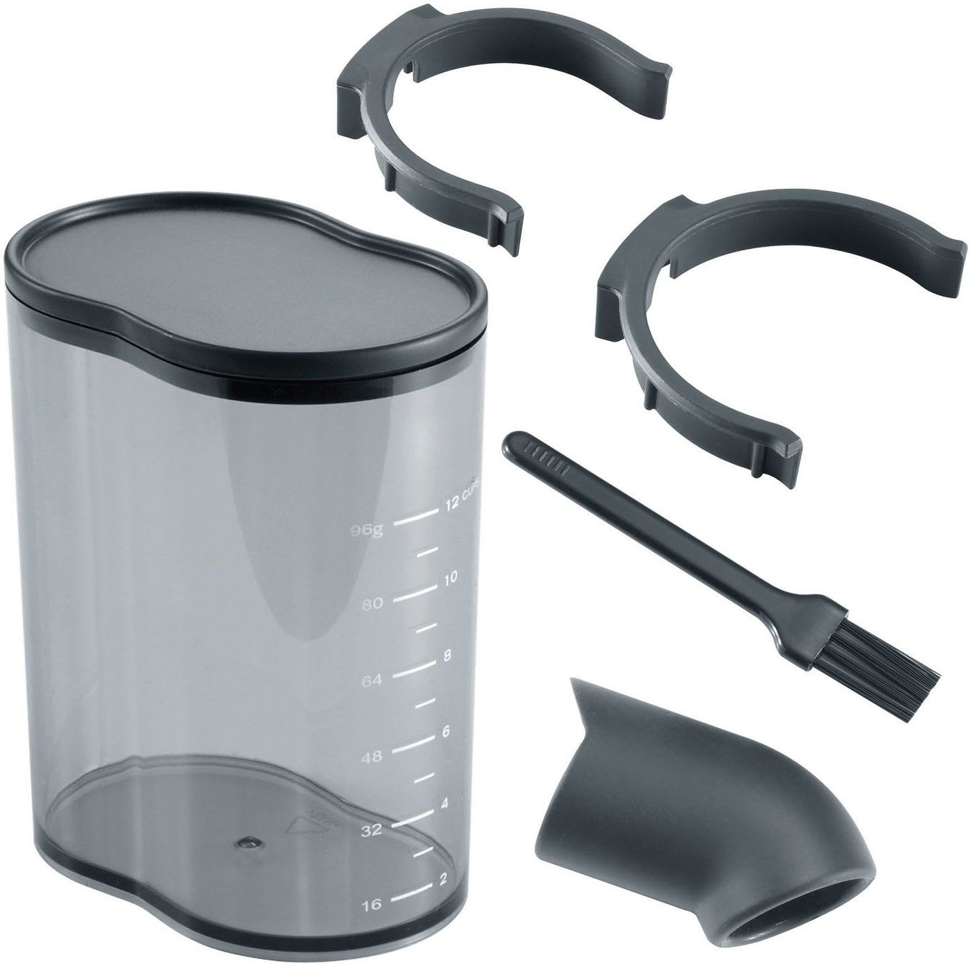 Graef Kaffeemühle CM 702, 128 W, Kegelmahlwerk, 250 g Bohnenbehälter grau