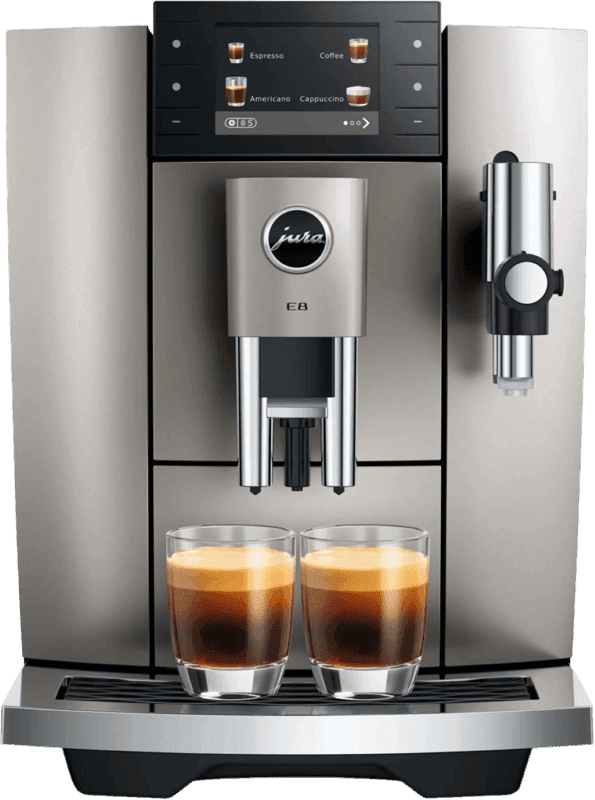 JURA E8 Midnight Silver (ED)