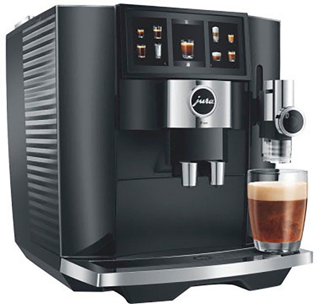JURA Kaffeevollautomat 15561 J8 twin Diamond Black (EA) schwarz