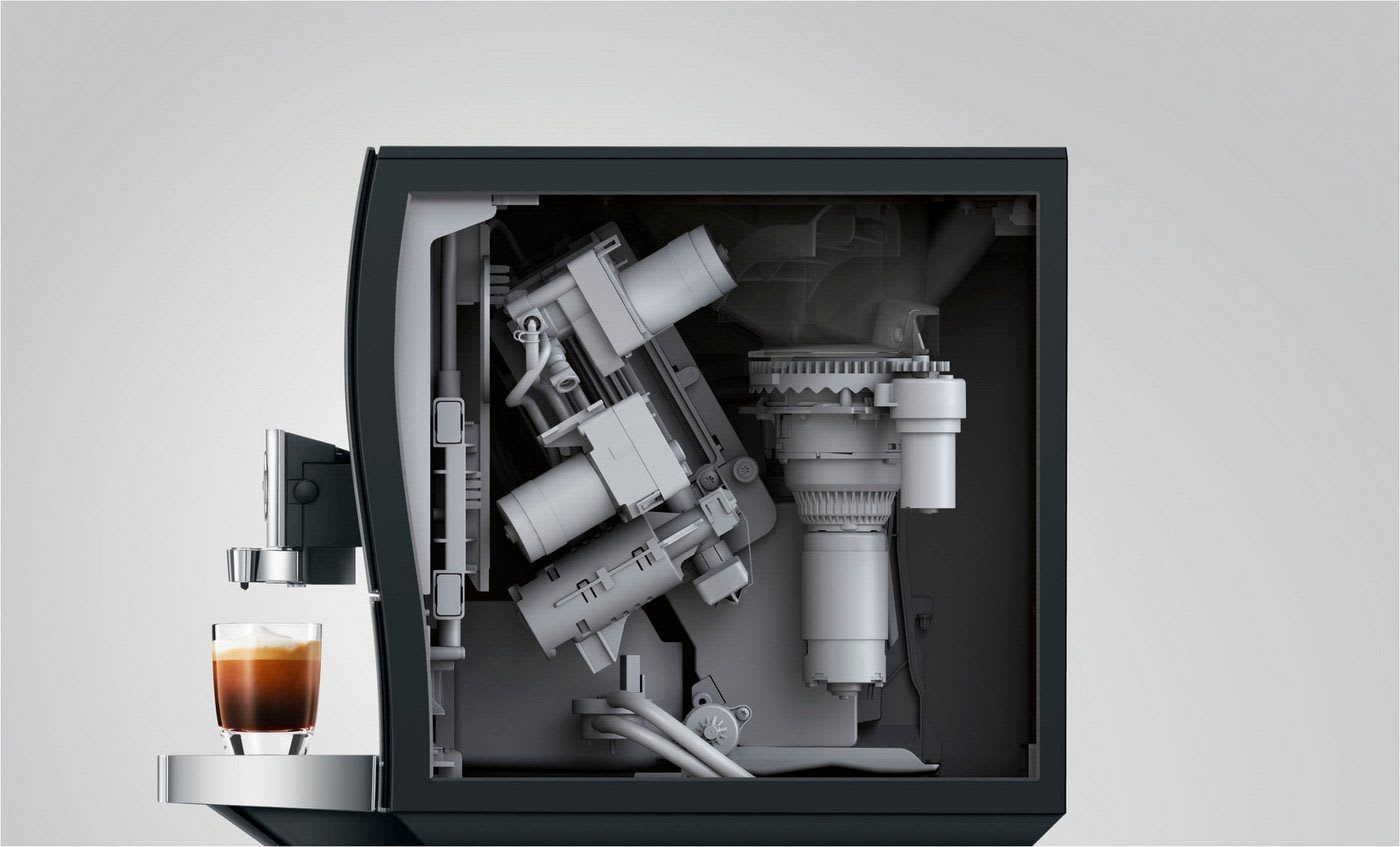 JURA Kaffeevollautomat 15615 Z10 Diamond Black (EB), 51 Spezialitäten, Touch, Light & Cold Brew schwarz