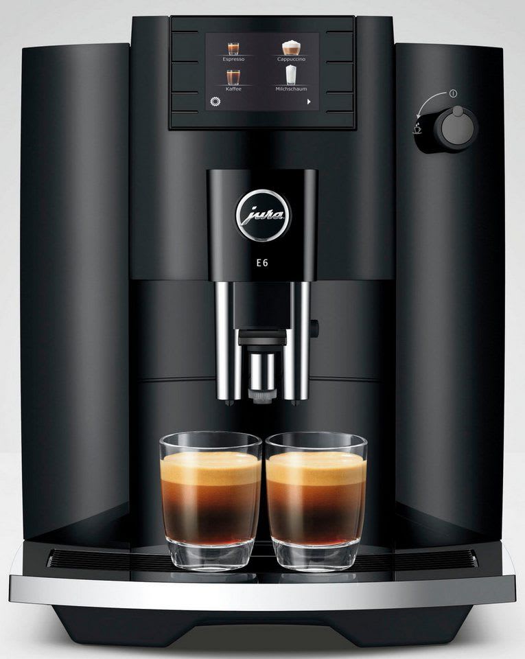 JURA Kaffeevollautomat 15802 E6 Full Black (EC) schwarz