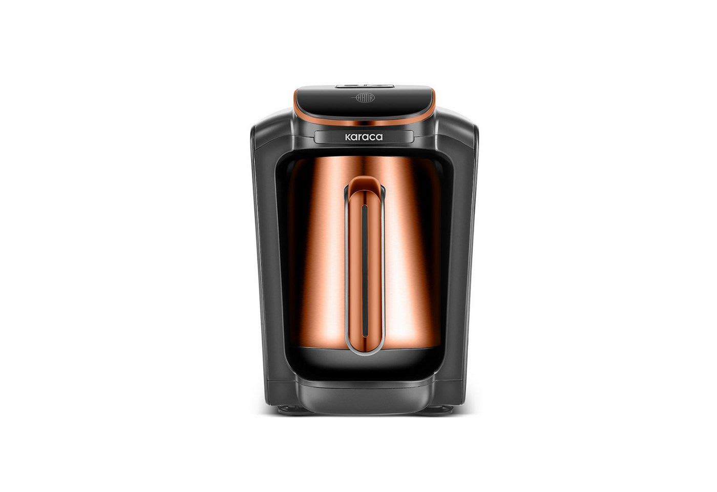 Karaca Siebträgermaschine, Hatır Neo Inox Türkische Kaffeemaschine 735W, 300ml, Bronze