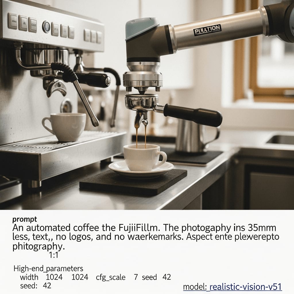 KI-gesteuerte Kaffeemaschinen in Aktion 1/3