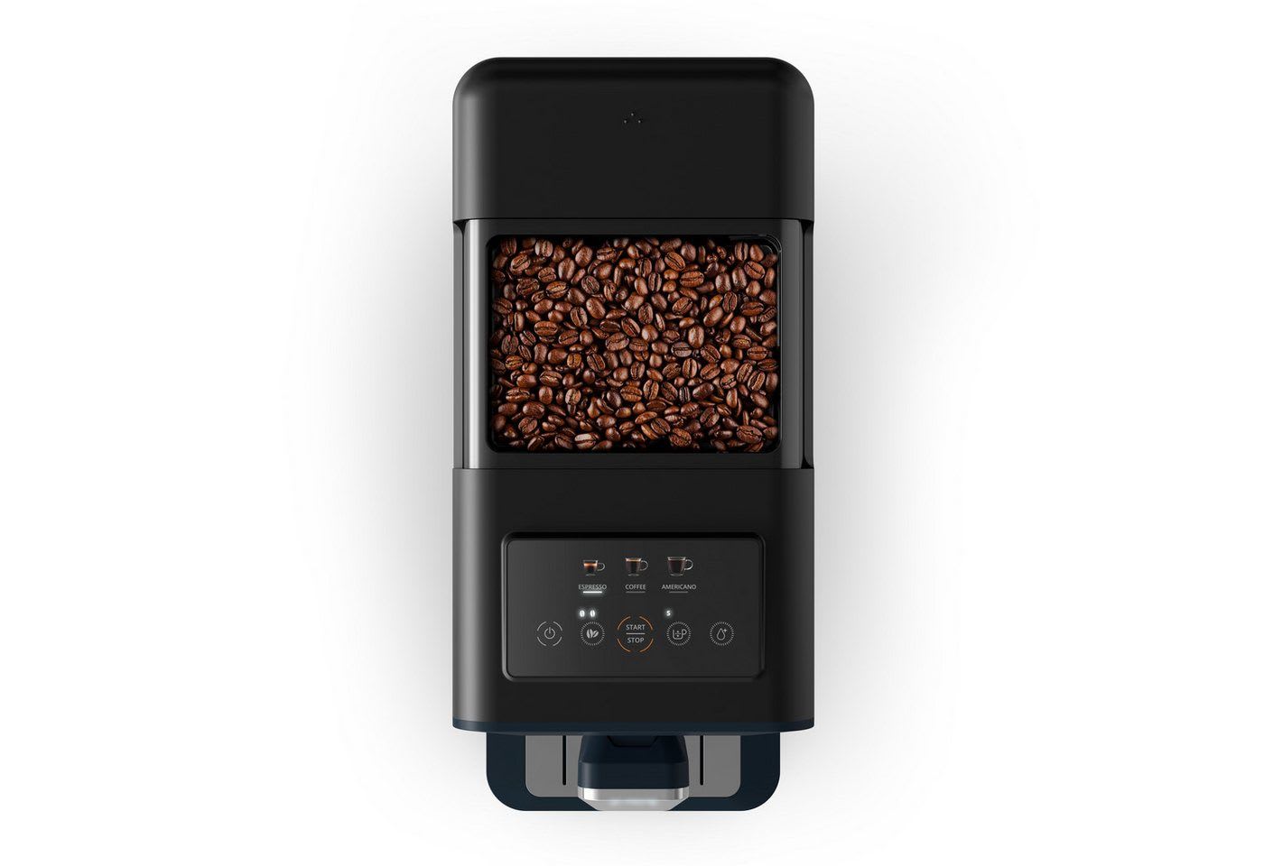 Krups Kaffeevollautomat EA2004 My Coffee, super-kompakt, 3 Rezepte, Touchpanel, einfache Reinigung und Pflege blau|schwarz