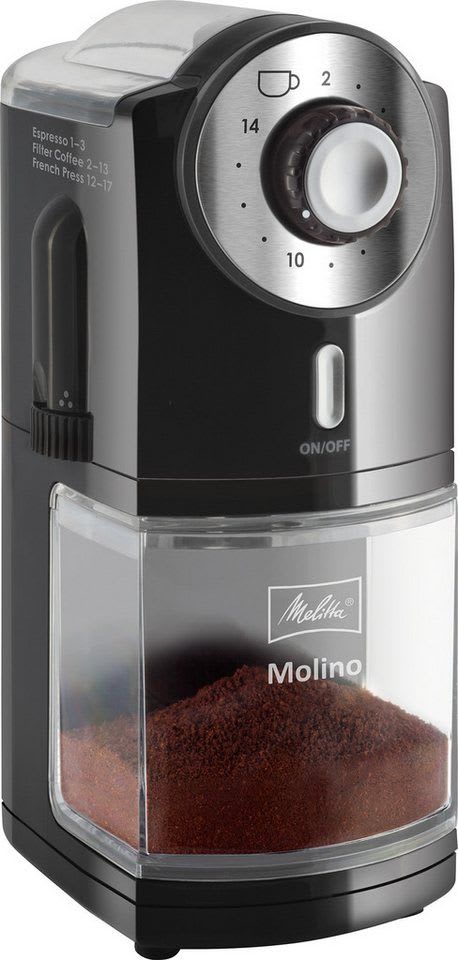 Melitta Kaffeemühle Melitta 1019-02 Molino Kaffeemühle schwarz