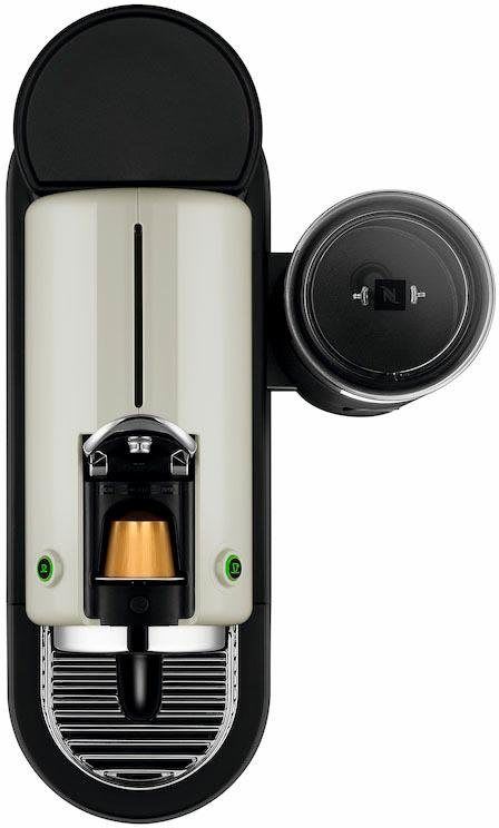 NESPRESSO Kapselmaschine CITIZ EN 267.WAE von DeLonghi, White, inkl. Aeroccino Milchaufschäumer, Willkommenspaket mit 7 Kapseln weiß