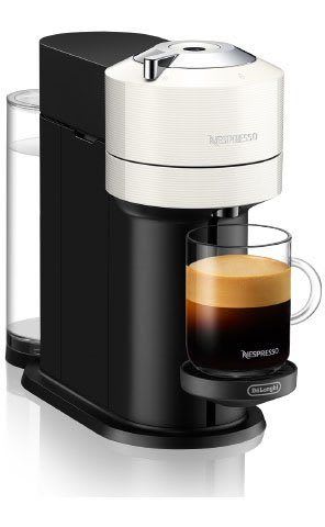 NESPRESSO Kapselmaschine Vertuo Next ENV 120.W von DeLonghi, White weiß