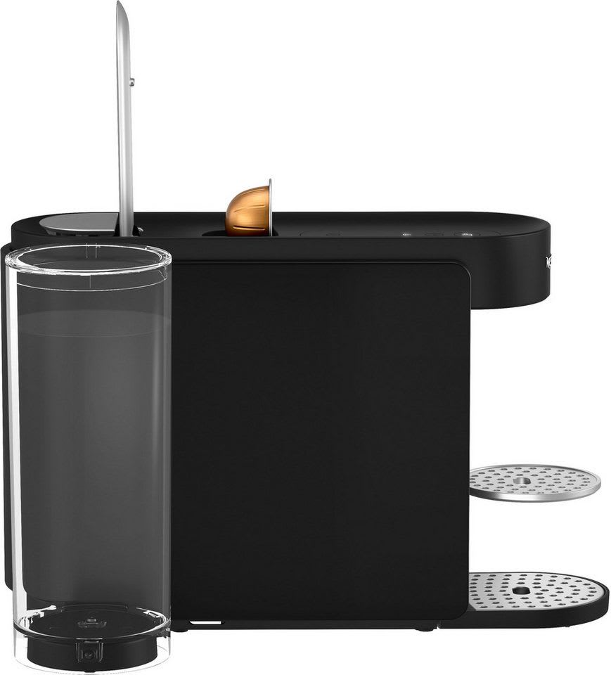 NESPRESSO Kapselmaschine Vertuo Up von Krups, 7 Tassengrößen, 3 Sekunden Aufheizzeit, schlankes Design, Coffee Creations Modus, Auto-Off, 1,4 l Wassertank schwarz