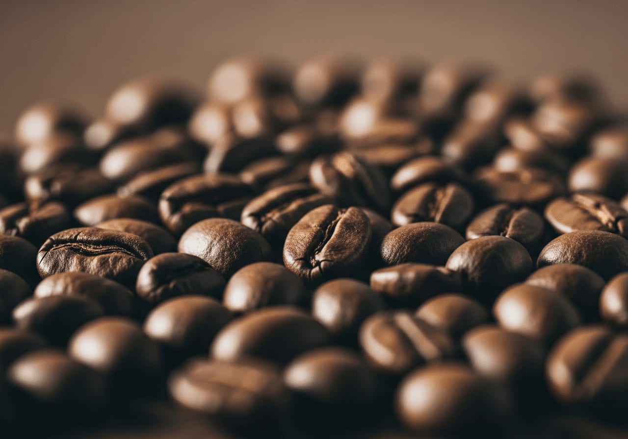 Verschiedene Kaffeebohnen