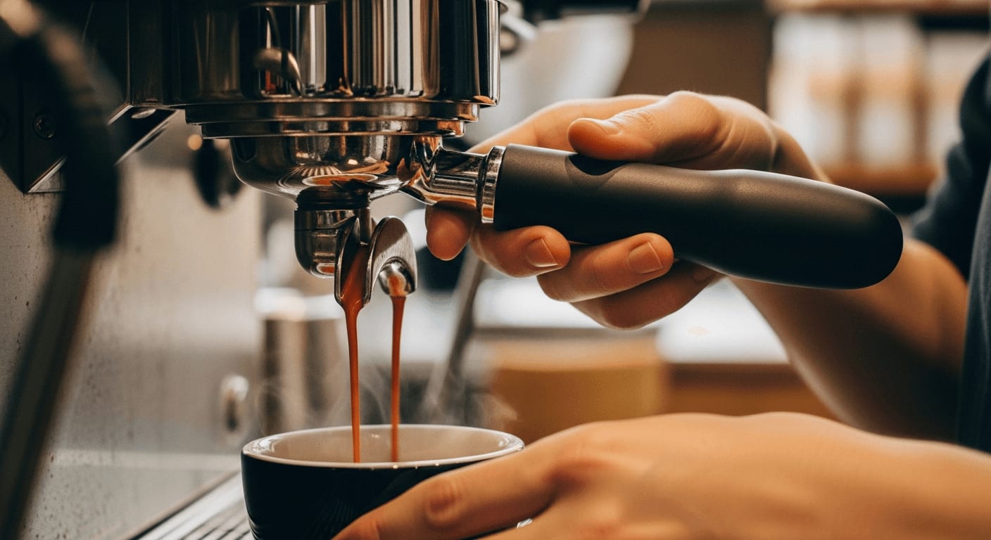 Espresso-Extraktion