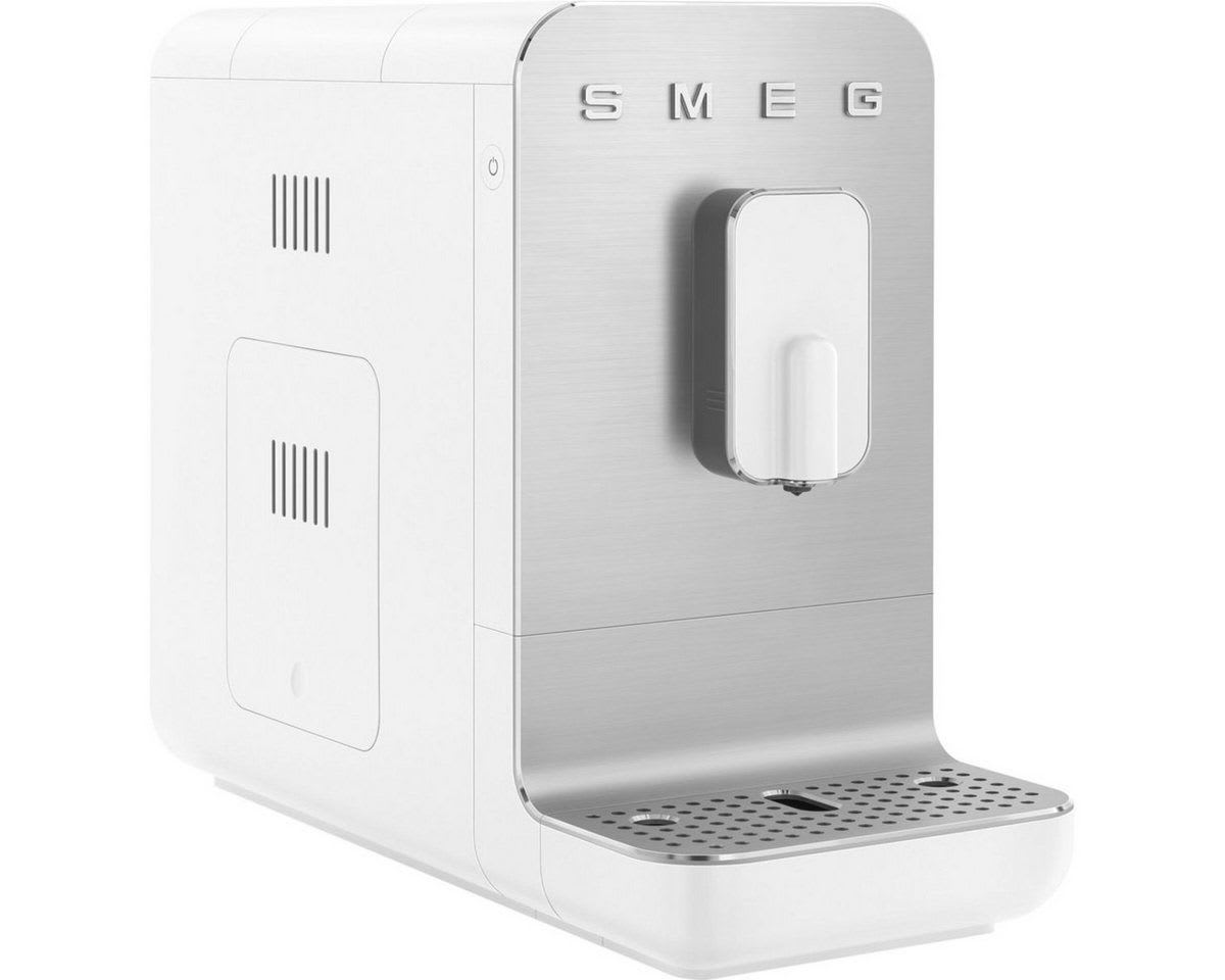 Smeg Espressomaschine BCC11WHMEU Kompakt-Kaffeevollautomat silberfarben