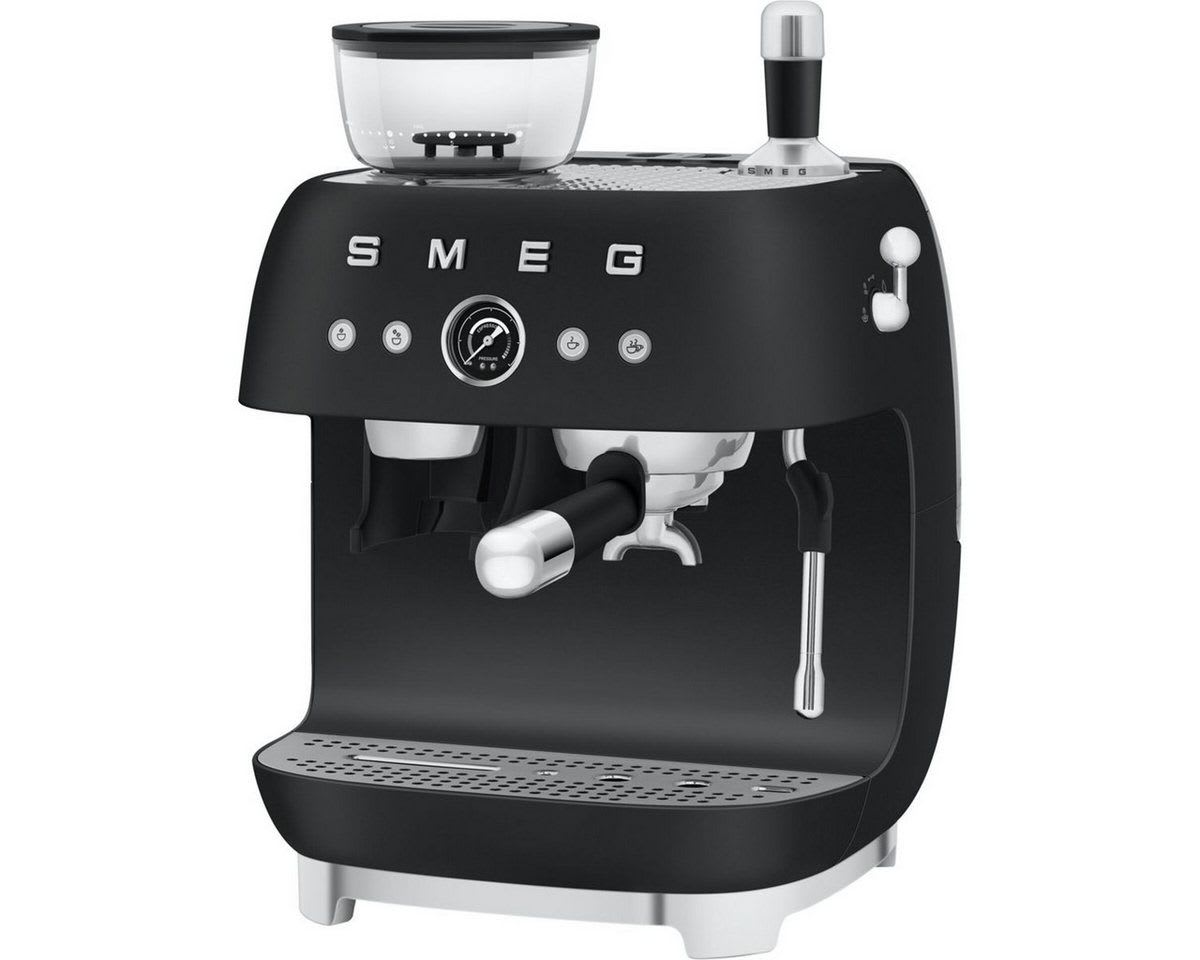 Smeg Siebträgermaschine EGF03BLMEU Siebträgermaschine matt schwarz