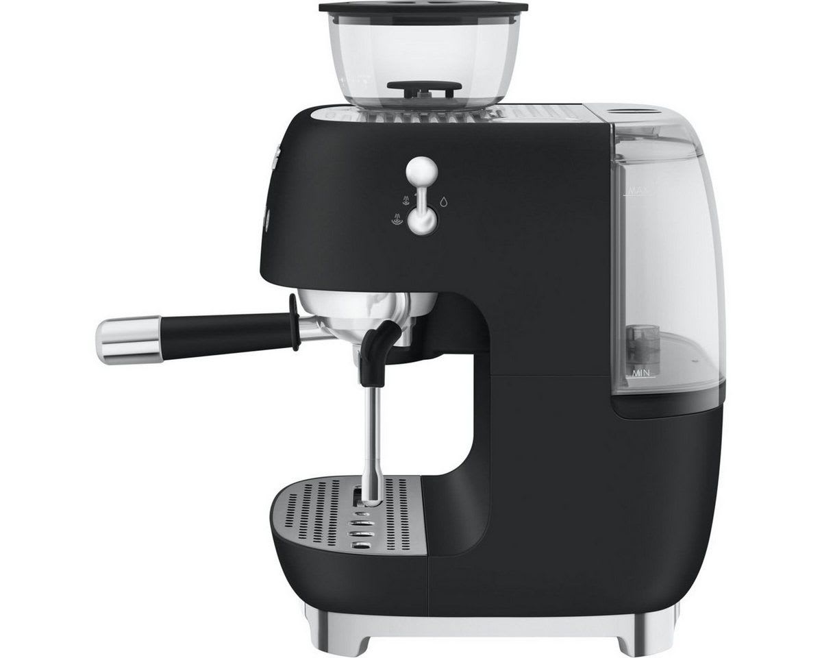 Smeg Siebträgermaschine EGF03BLMEU Siebträgermaschine matt schwarz