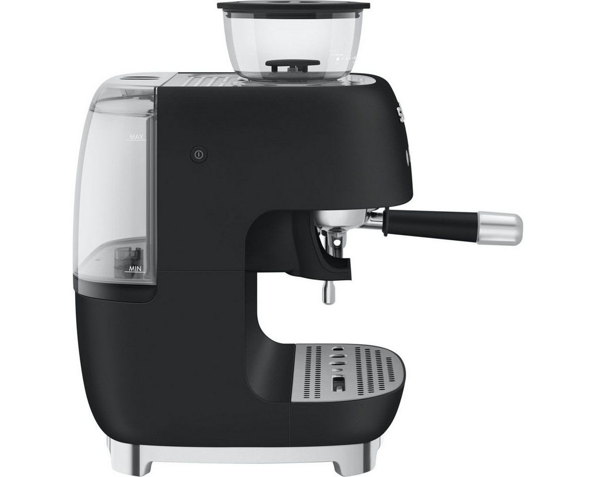 Smeg Siebträgermaschine EGF03BLMEU Siebträgermaschine matt schwarz
