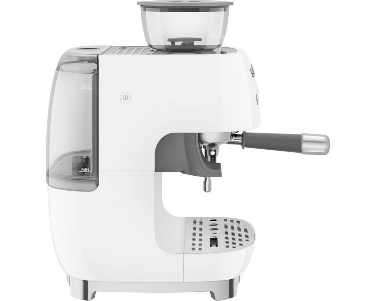 Smeg Siebträgermaschine EGF03WHEU Siebträgermaschine silberfarben